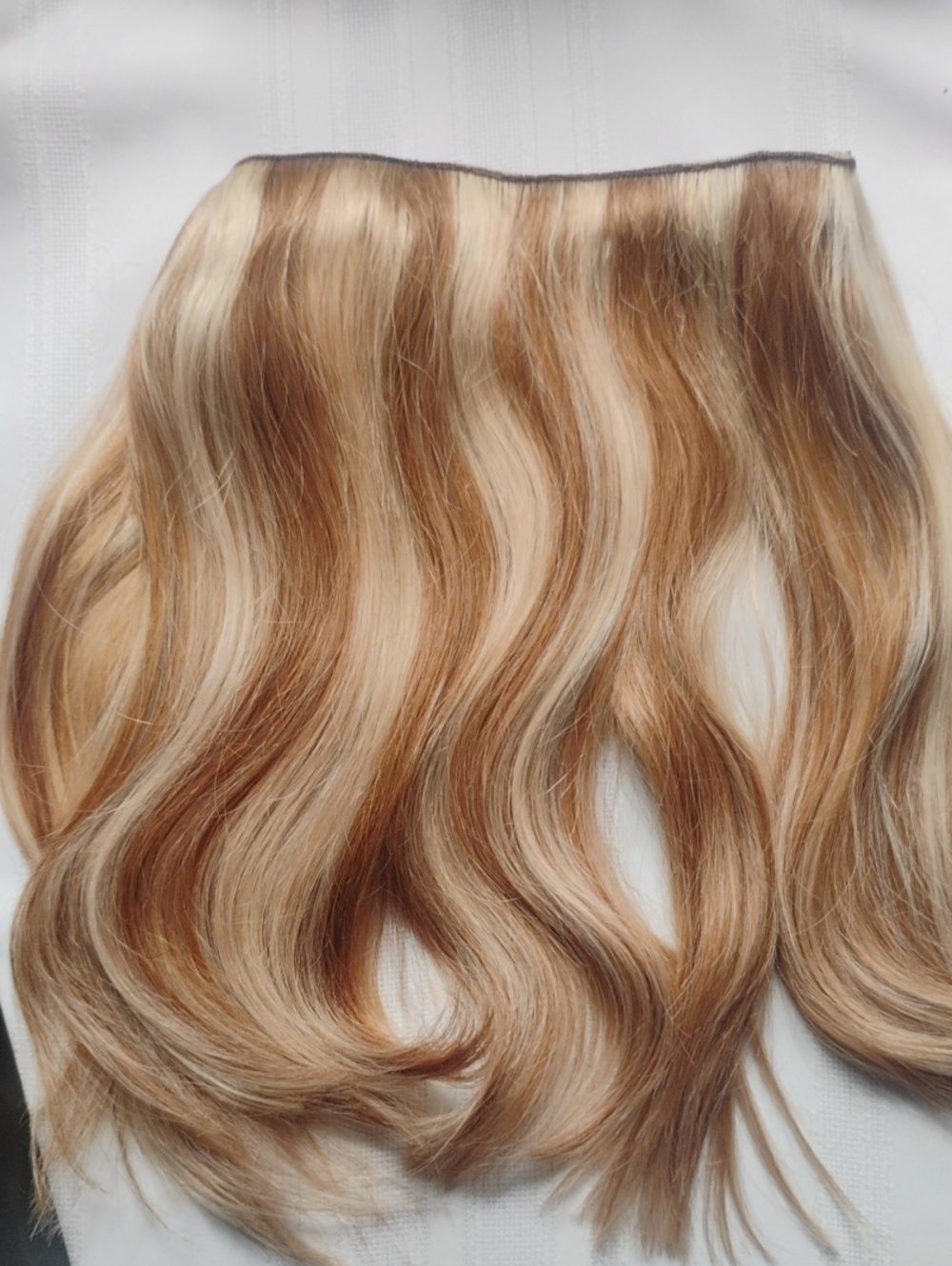 Zala Premium Hair Extensions 100% Human Remy Hair Clip In Blonde And Brown NWOT